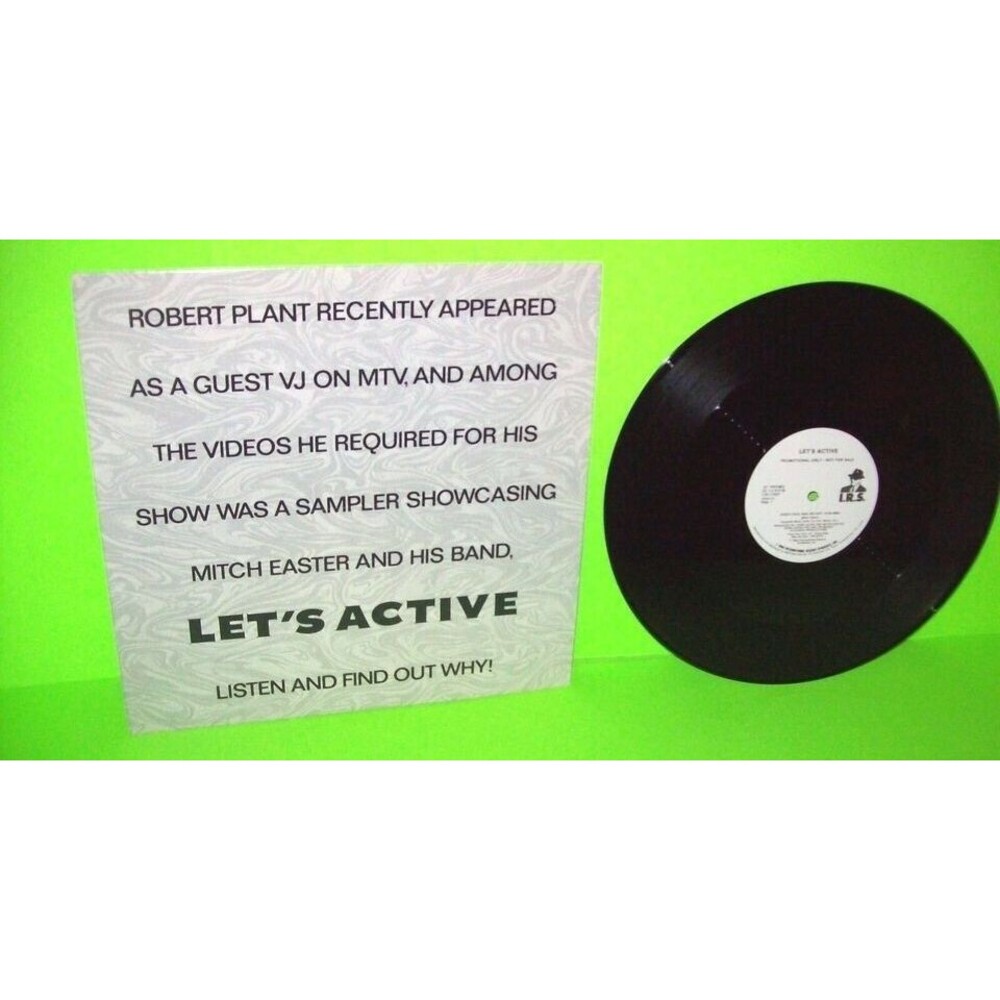 Let's Active ‎Every Dog Has His Day 12" Vinyl Record 1988 New Wave Indie Promo